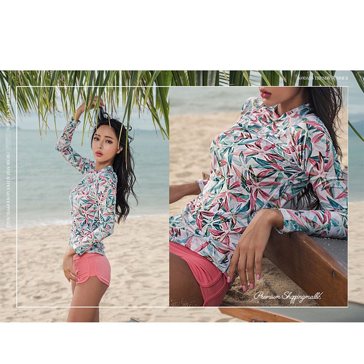 Bộ Đồ Bơi Thể Thao Tay Dài Chống Nắng Nhanh Khô | BigBuy360 - bigbuy360.vn