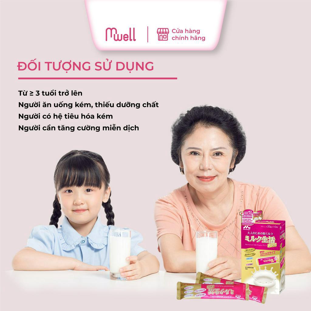Sữa Morinaga Nutritional Milk Powder PLUS Thùng 12 Hộp