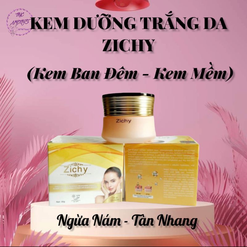 KEM DƯỠNG TRẮNG DA ZICHY NGỪA NÁM TÀN NHANG ( KEM MỀM )