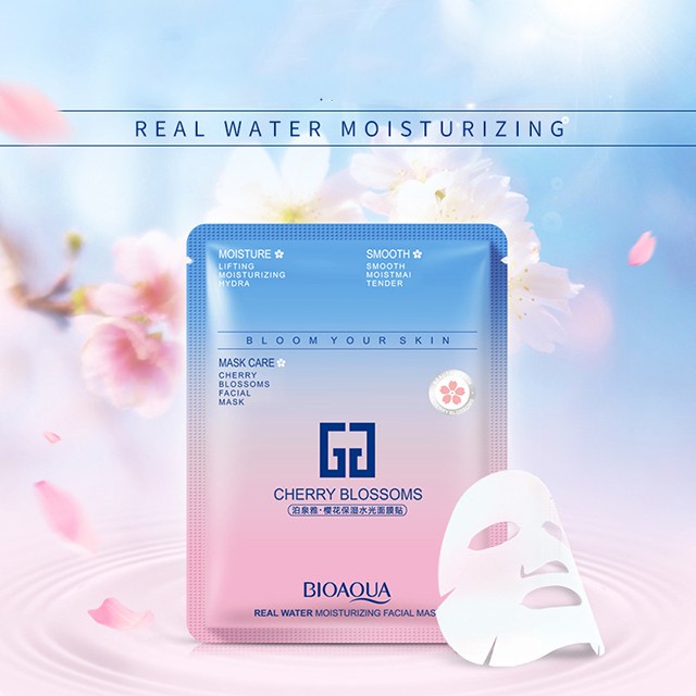 Mặt nạ hoa anh đào Bioaqua - Cherry Blossoms Mask | BigBuy360 - bigbuy360.vn