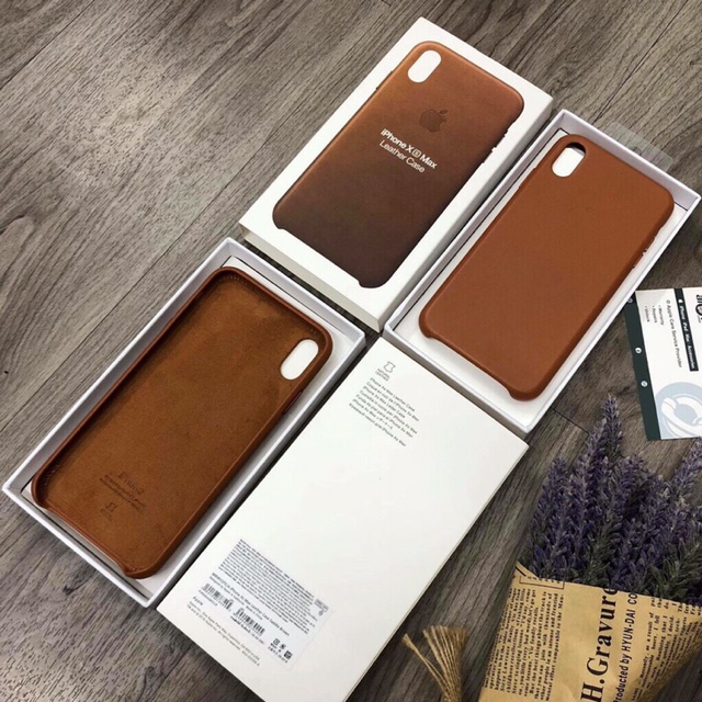 Ốp da LEATHER chính hãng Apple IP7p/X/XMAX