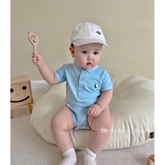 Body cho bé, body cộc tay cổ đức cho bé, bodysuit hè siêu xinh