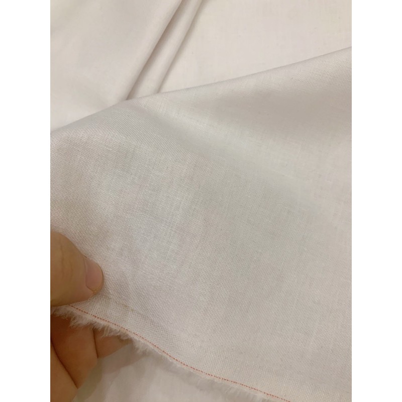 Vải linen trắng