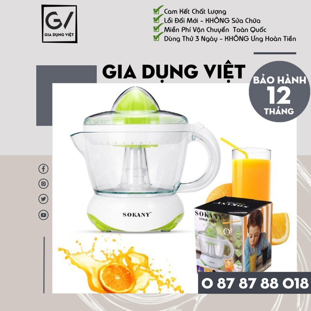 Máy vắt cam sokany - Bảo Hành 12 tháng .