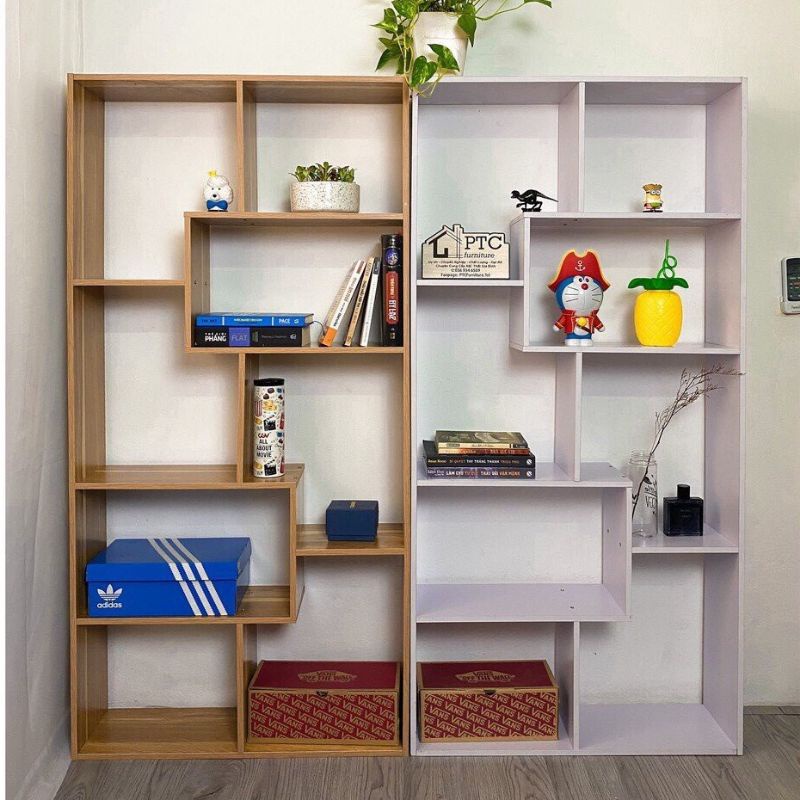 KỆ SÁCH ĐỂ SÀN NHIỀU NGĂN ĐA TẦNG ❤️FREE SHIP ❤️ KỆ SÁCH CHỮ U NHIỀU TẦNG LẮP GHÉP ĐA NĂNG