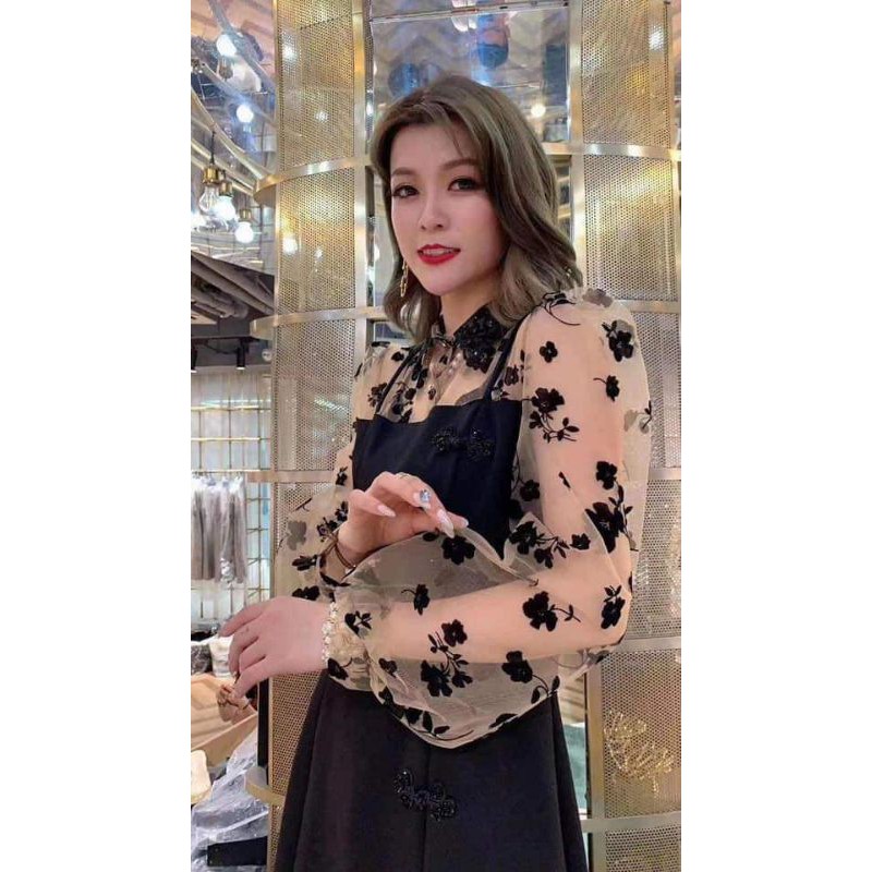Vải ren lưới nhung