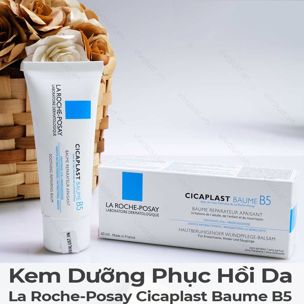 Kem dưỡng phục hồi da B5 La Roche-Posay Cicaplast Baume B5 40ml