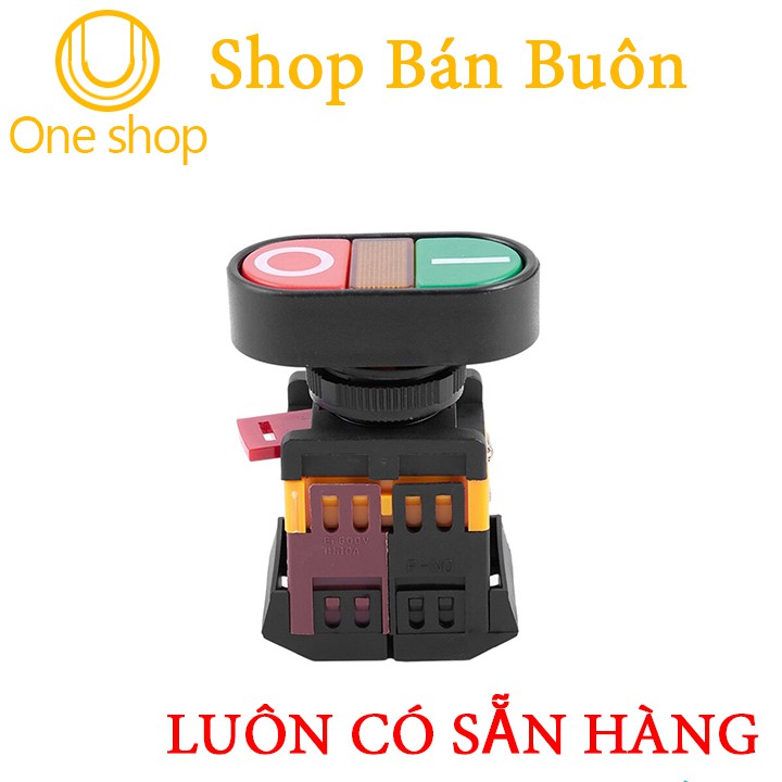 Nút Nhấn Đề Kép APBB - 22&amp;25N 600V-10A