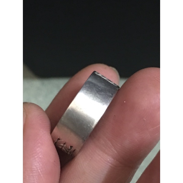 Nhẫn bạc kiểu Unisex si tuyển Nhật