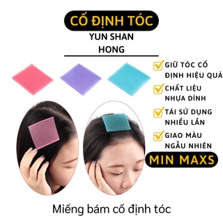 Miếng Cố Định Tóc - Miếng Dán Tóc. Dán Mái Tự Dính Giúp Rửa Mặt, Trang Điểm 6772 [MINMAXS]