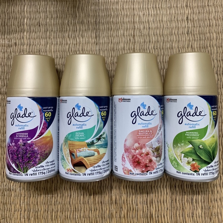 Chai Xịt Phòng Thay Thế Vào Máy Xịt Phòng Tự Động Glade - 269ml/175g