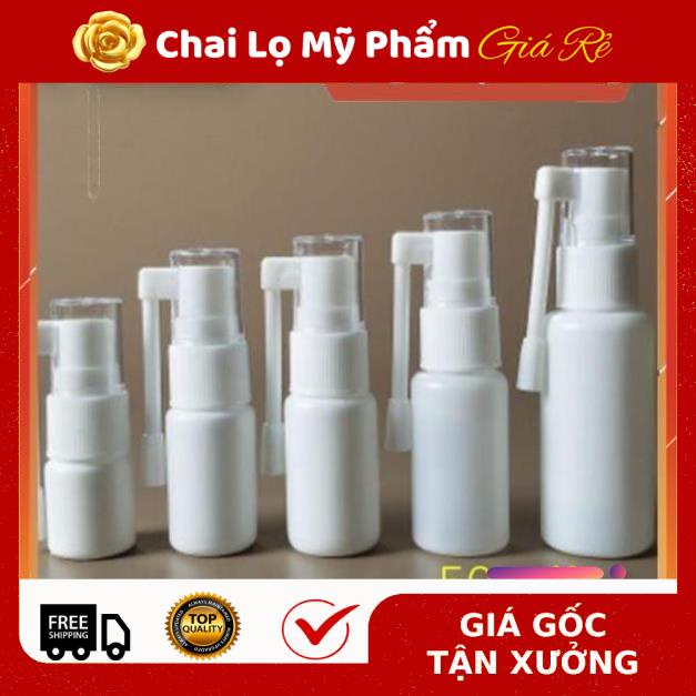 [RẺ VÔ ĐỊCH] Chai xịt mũi 360 độ 10ml,20ml, chai xịt y tế , phụ kiện du lịch