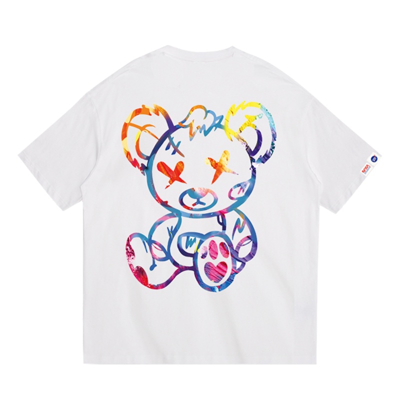 NASA Áo Thun Ngắn Tay Form Rộng Phong Cách Năng Động Trẻ Trung Dành Cho Cả Nam Và Nữ