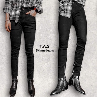 Tổng hợp các mẫu quần Skinny jeans phối zip