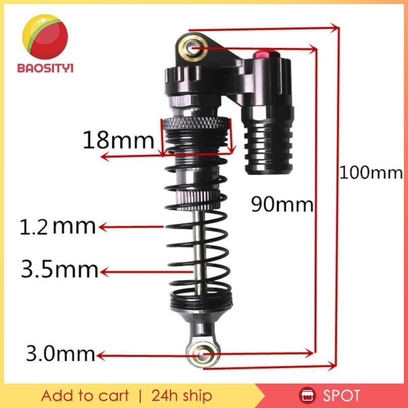 4 Phuộc Giảm Xóc Bằng Kim Loại Cho Xe Hơi Điều Khiển Từ Xa 1 / 10 SCX10 D90