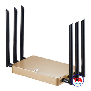 Bộ phát wifi NetMax NM-SR3200 - Chuẩn AC 1200Mbps - Kết nối 120USER