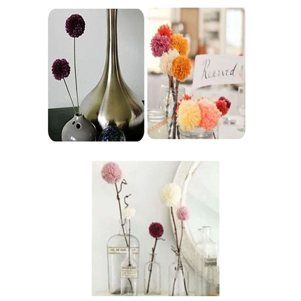 Bộ Dụng Cụ Làm Quả Cầu Len Thủ Công Nhiều Màu Sắc Dành Cho Trẻ Em