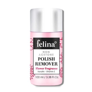 Nước chùi móng không Acetone Felina hương hoa tổng hợp 100 ml (hồng)