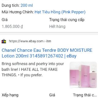 Dưỡng thể  200ml __ Auth