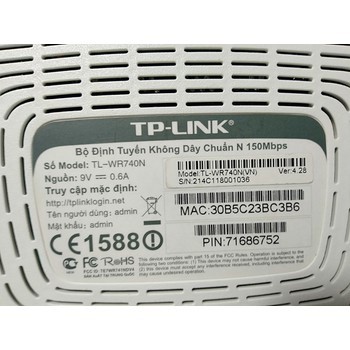 Bộ Phát Wifi TPLINK TL-WR740N 1 râu tốc độ 150Mbps - Wifi tplink 740N hàng chính hãng (Cũ)