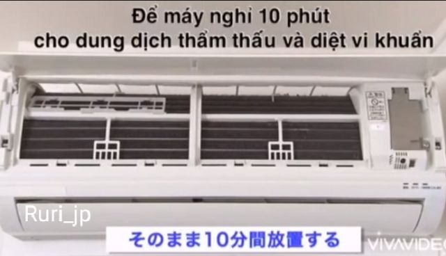 Chai xịt vệ sinh điều hòa, vệ sinh máy lạnh Nhật Bản