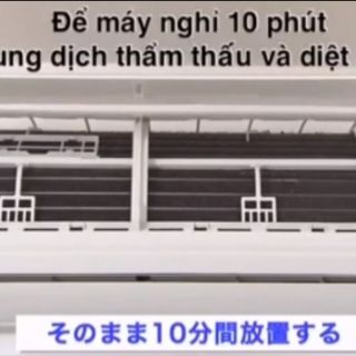Chai xịt vệ sinh điều hòa, vệ sinh máy lạnh Nhật Bản