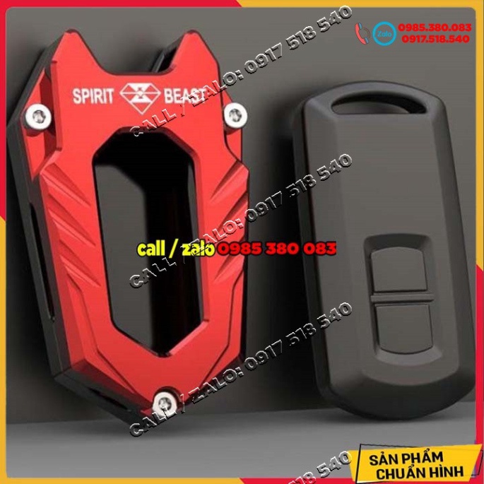 Ốp Chìa Khóa CNC Smartkey Honda LEAD, AIRBLADE, VISION, VARIO ( TẶNG LỤC GIÁC ) MẪU V2 Ảnh thật Sp