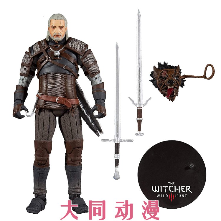 Mô Hình Nhân Vật Game Mcfalane The Witcher 3 7-inch