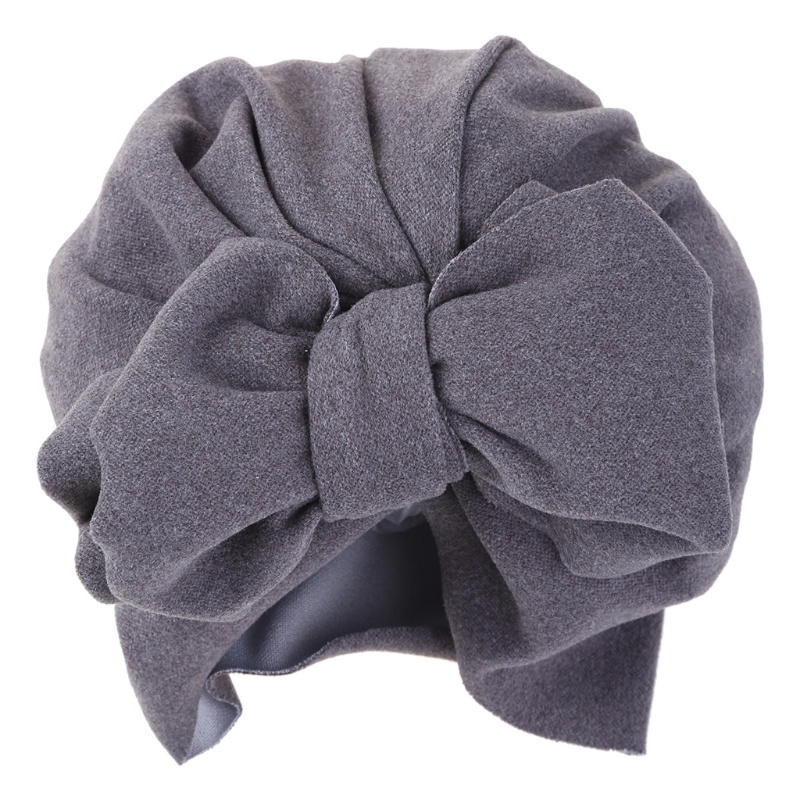 Mũ Trùm Đầu Kiểu Ấn Độ Có Thắt Nơ Bằng Vải Cotton Co Giãn Dễ Thương Cho Bé Sơ Sinh