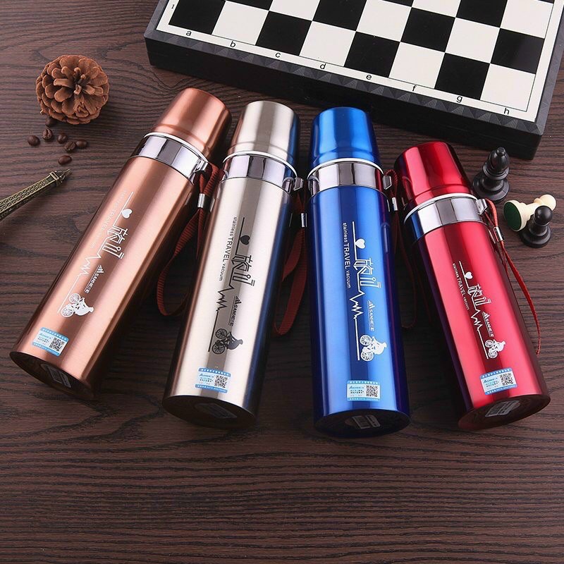 [GIỮ NÓNG/LẠNH 800ML] Bình giữ nhiệt đa năng,24h inox 304 cao cấp