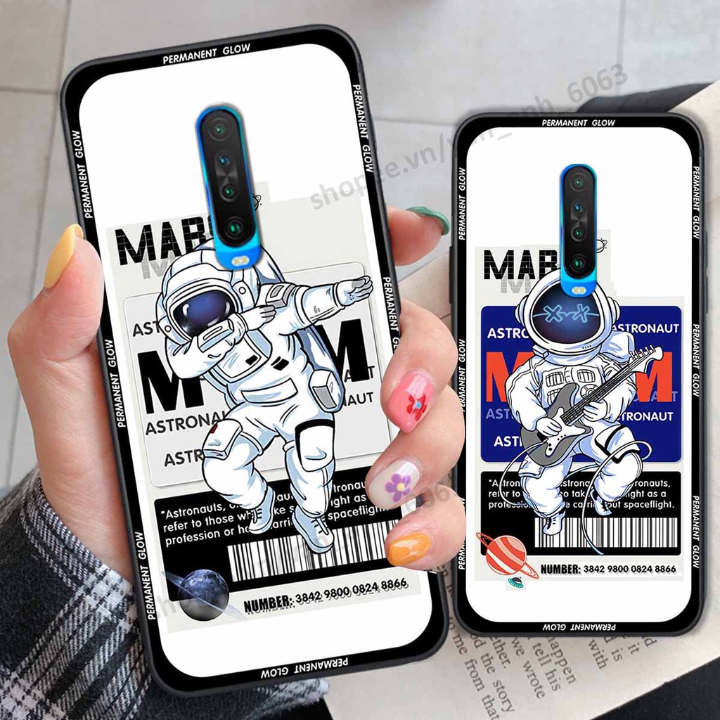 Ốp Xiaomi Redmi K30 be@r brick mars thời trang, ốp lưng điện thoại viền dẻo siêu chất