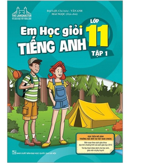 Sách - Combo Em học giỏi tiếng anh lớp 11 ( tập 1 + tập 2) + Bài Tập Tiếng Anh lớp 11 ( tặng bút)