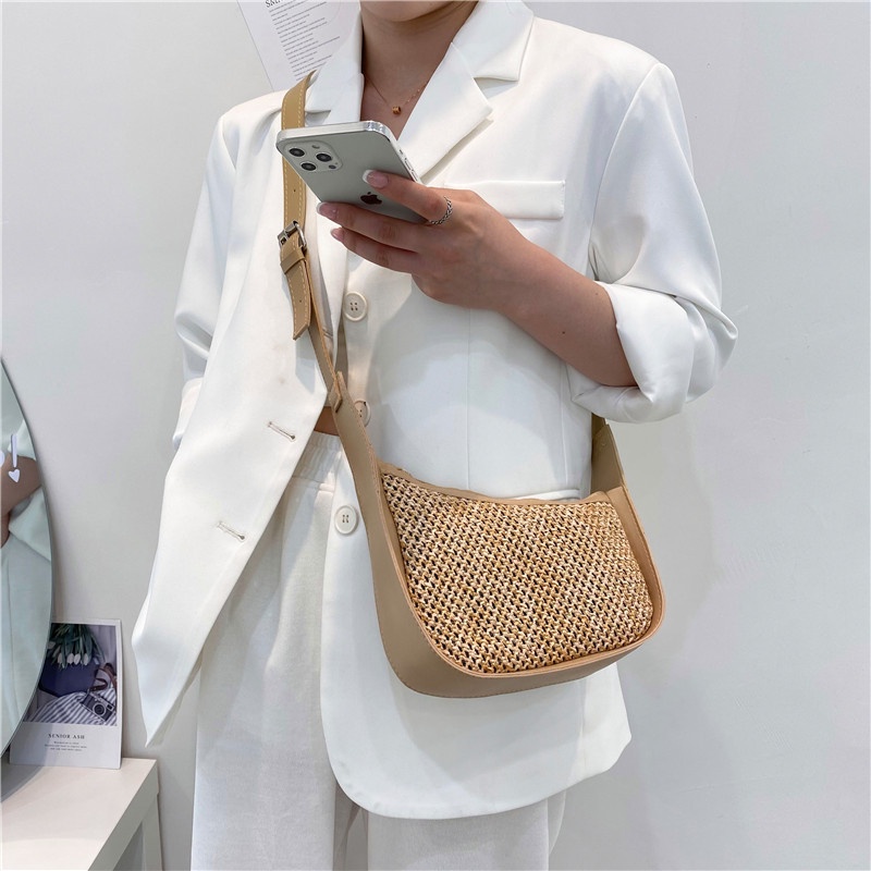 Túi Xách Đan Rơm Thời Trang 2021