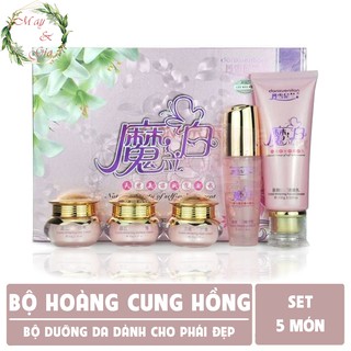 Bộ mỹ phẩm hoàng cung hồng 5 món