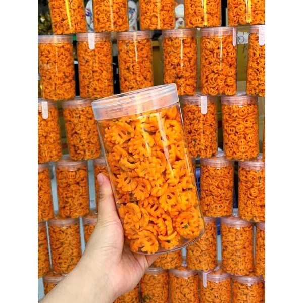 Bánh Snack cua hành kiểu Thái vị mặn ngọt túi 1 ký