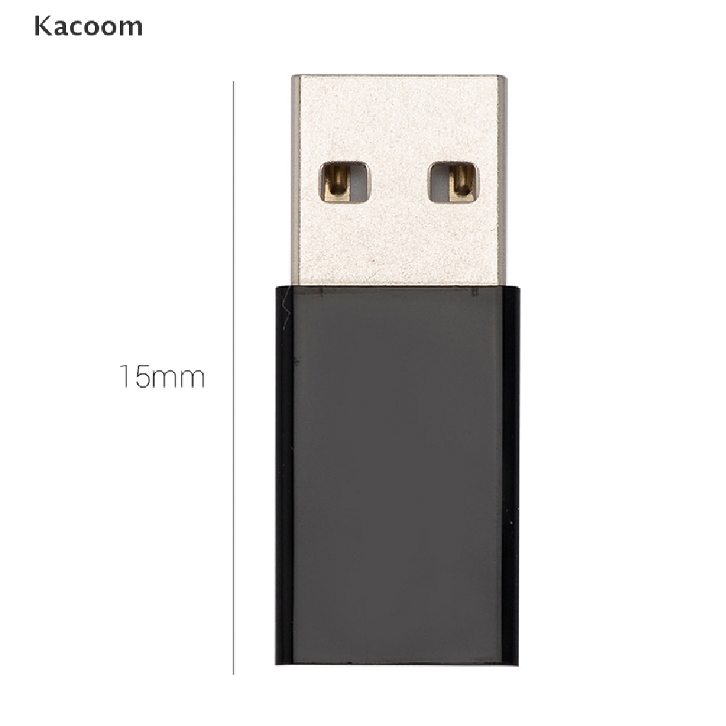 Kacoom USB A Male To USB Type C Female Connector 2.0 Charging Data Converter Adapter VN