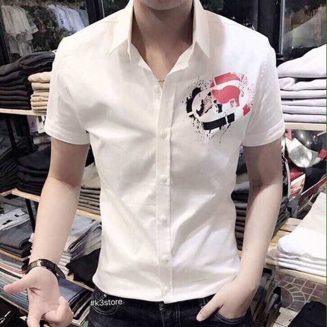 Sơ Mi Tay Ngắn ECKO 2 Mặt