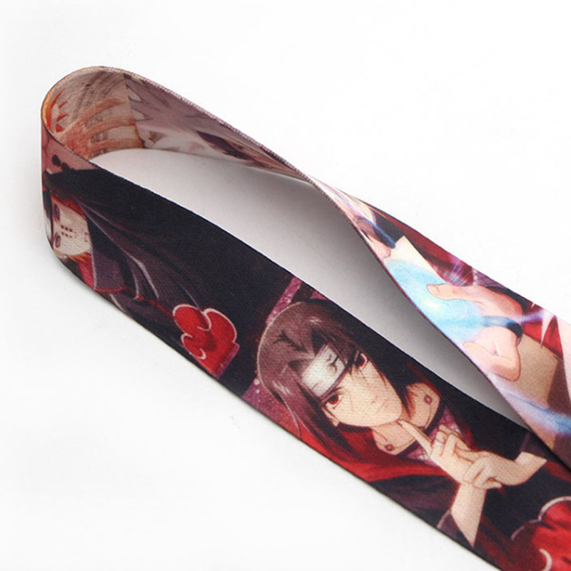 Dây đeo điện thoại in hoạt hình Naruto độc đáo dễ thương có khóa kim loại