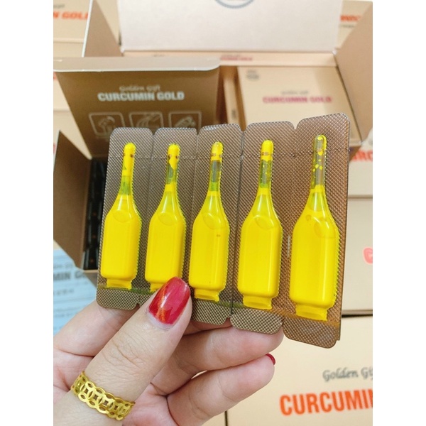 Nghệ Nano Curcumin CAO CẤP Hàn Quốc, Hộp 100 ống