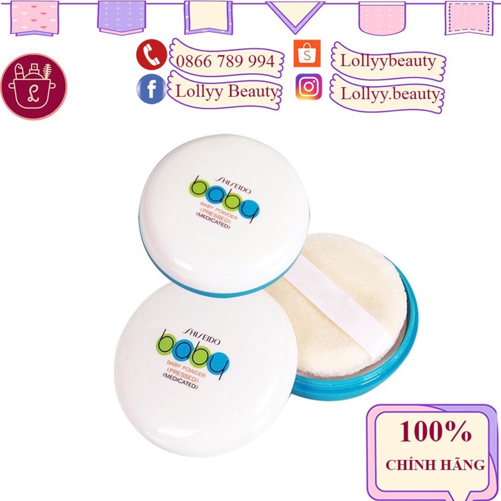 Phấn Phủ Kiềm Dầu Shiseido Baby Power Nhật Bản