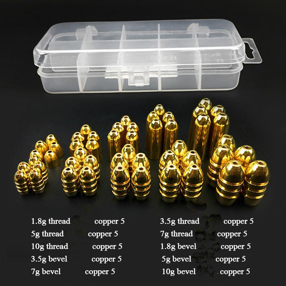 Phụ Kiện Chì Câu Cá Bằng Đồng Thau Tiện Dụng Và Bền