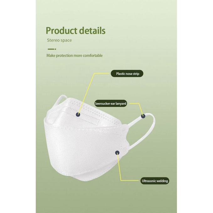 [Hàng mới về] Khẩu trang KF94 in họa tiết 3D độ co giãn tốt | BigBuy360 - bigbuy360.vn