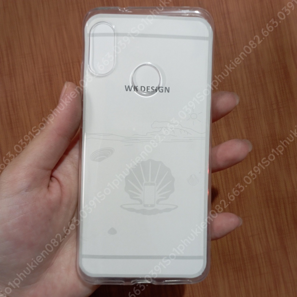 Ốp lưng dẻo Xiaomi Mi A2 Lite trong suốt, siêu bền, siêu dẻo