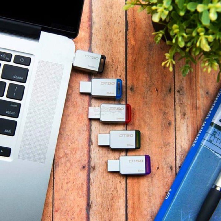 [CHÍNH HÃNG] USB Kingston DT50 32GB – Kingston DataTraveler – Vỏ thép thời trang, nhỏ gọn - BH 5 năm