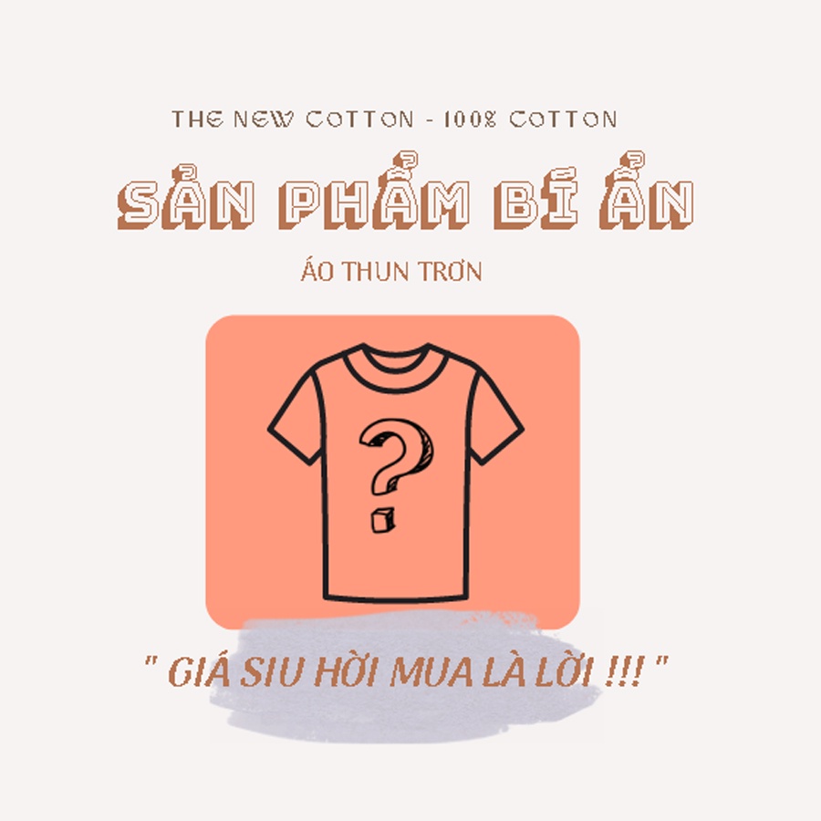 Áo Thun Tay Lỡ TNC x MÀU TRƠN x Sản Phẩm Ngẫu Nhiên | Oversized T-shirt x Unisex Streetwear x Local Brand Vietnam