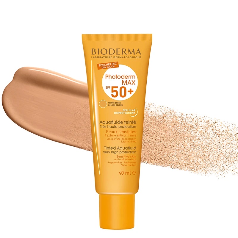 Kem Chống Nắng Khô Thoáng Giảm Bóng Nhờn Bioderma Photoderm Max Aquafluide SPF 50+ 40 ml