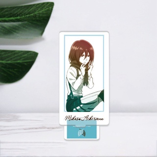 Mô Hình Nhân Vật Mikasa Rivaille Trong Attack On Titan Hai Mặt Bằng Acrylic 15cm