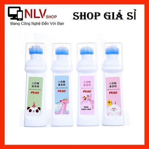 💰Giá Sỉ💰Chai Tẩy Trắng Giày Đa Năng Có Đầu Chùi - Nước Lau Giày NLV201910