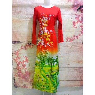 Áo Dài Lụa Hàn cao cấp