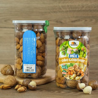 Hộp 400g mix 3 loại hạt smile nuts